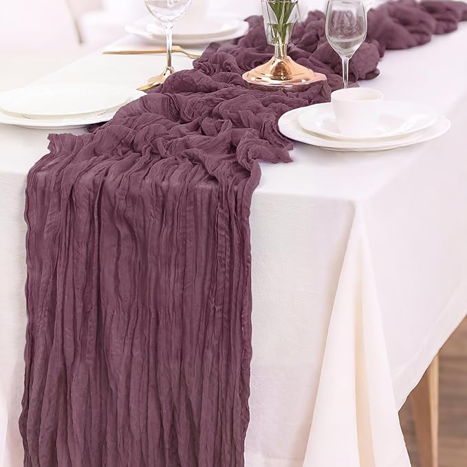 Cheesecloth Table Runner 10FT - Image 3