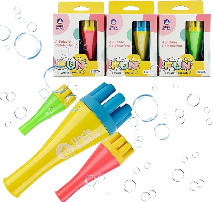 Uncle Bubble Blower for Kids and Toddlers, Uncle Bubble Mini Bubble Blower - Image 7