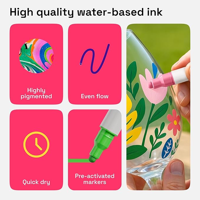 ARTISTRO Vibrant Acrylic Paint Markers - Image 5