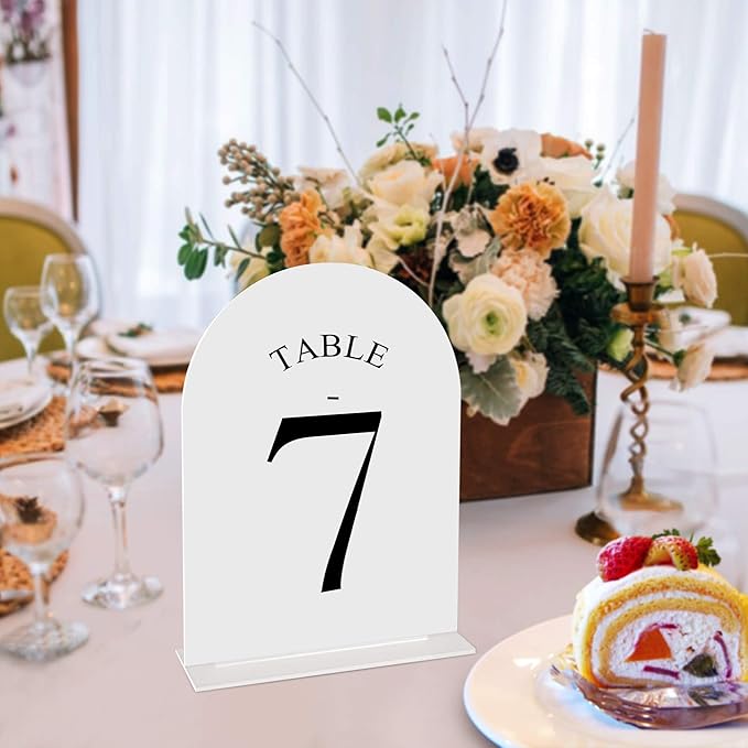 JOYIT Arch Wedding Table Numbers 1-40 - Image 5