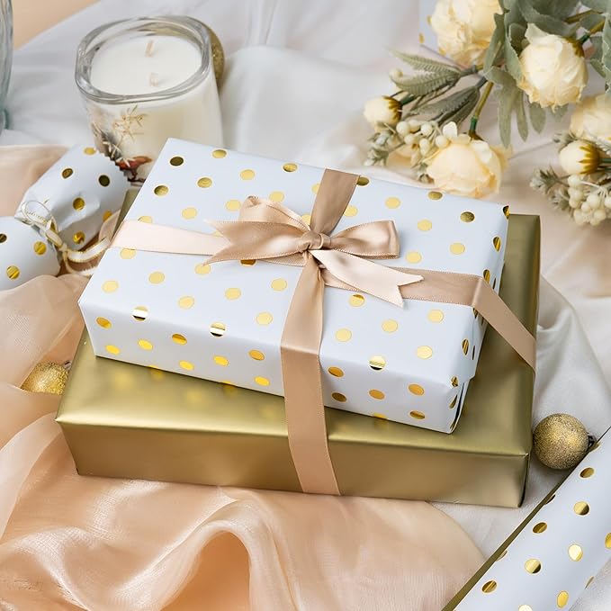 Flyhill Reversible Wrapping Paper-Mini Roll, Baby Shower - Image 6
