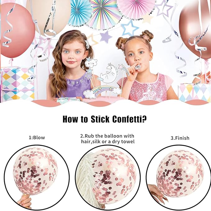 Blush Pink Balloons Garland Arch Kit - Image 3