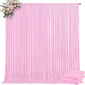 10x10ft Backdrop Curtains for Parties, 2 Panels 5x10ft Photography Backdrop by JKLUMI