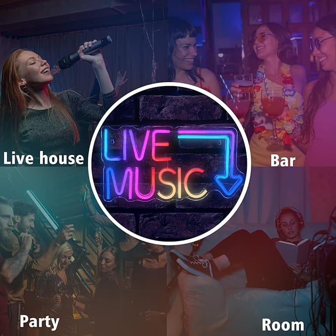RGB Dynamic Music Neon Sign Dimmable - Image 7