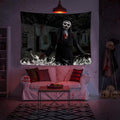 QGHOT Halloween Tapestry, Gothic Horror Movie Tapestry Wall Hanging Spooky by QGHOT