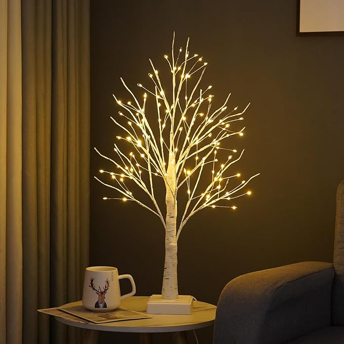 2 Pack 144 LED Artificial Tree Lamp - Image 7