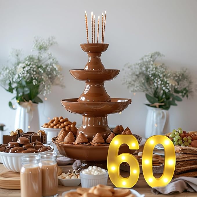 60th Birthday Decorations for Women Men, Happy 60 Birthday Decorations for - Image 5