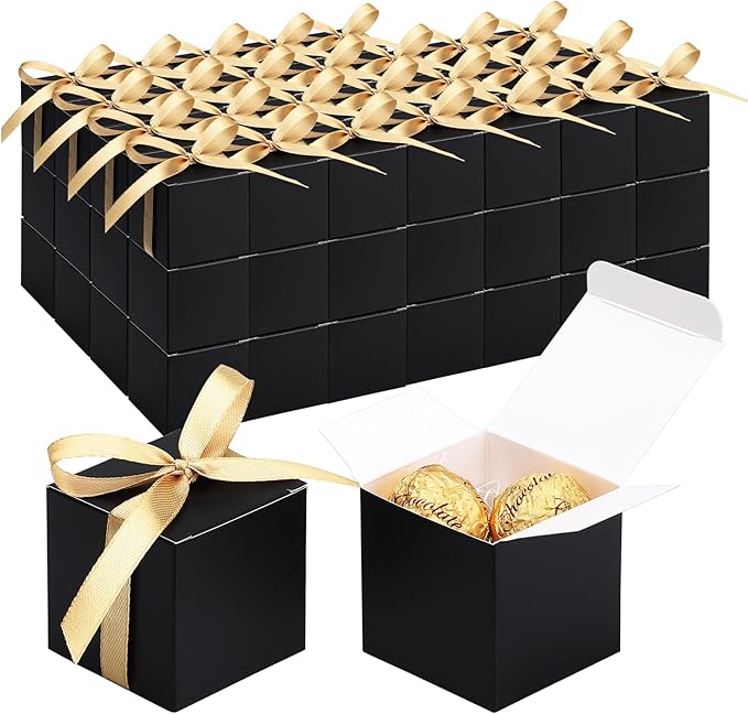 EUSOAR Favor Boxes, Mini Cube Soap Box Candy Storage Chocolate Truffles by EUSOAR