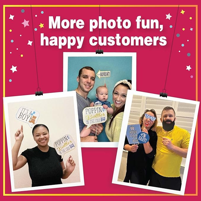 Boy Baby Shower Photo Booth Props - Image 6