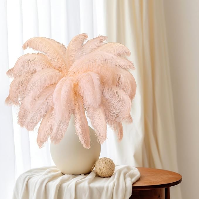 Maitys 90 Pcs Large Natural Ostrich Feathers Bulk 14-16 Inch 12-14 Inch 10-12 - Image 6