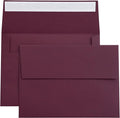 PONATIA 50PCS 5x7 Envelopes, Burgundy A7 Envelopes Self Seal by ponatia