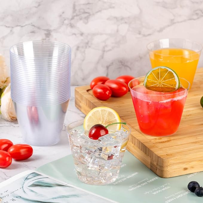 Goodluck 100PCS 9oz Clear Plastic Cups - Image 5