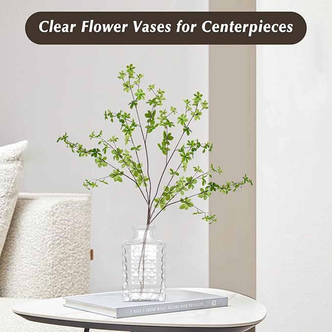 Glass Bud Vase Clear Bud Vases Set of 30 - Image 5