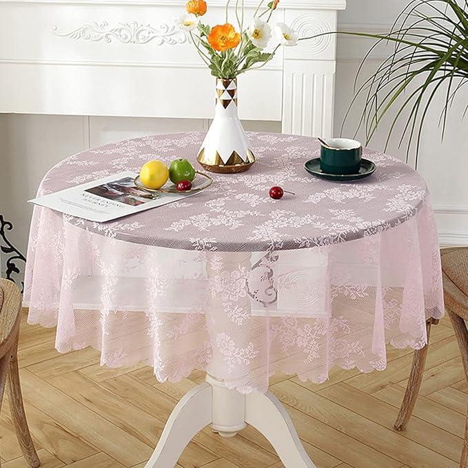 Jeloris Round Lace Tablecloth by Jeloris