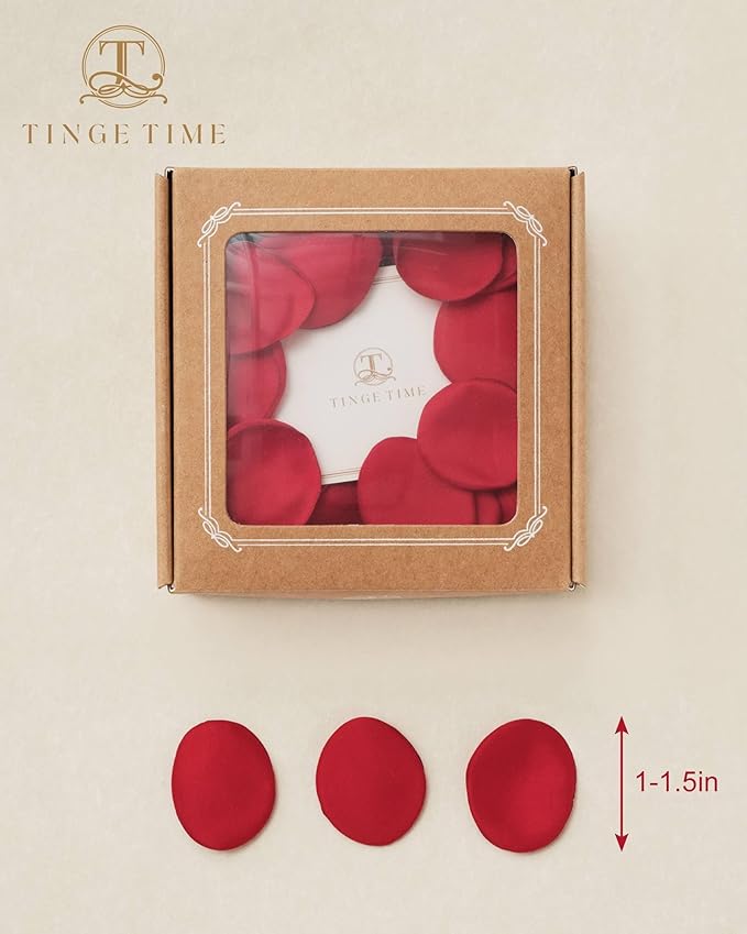 TINGE TIME 200pcs Silk Flower Petals - Image 2