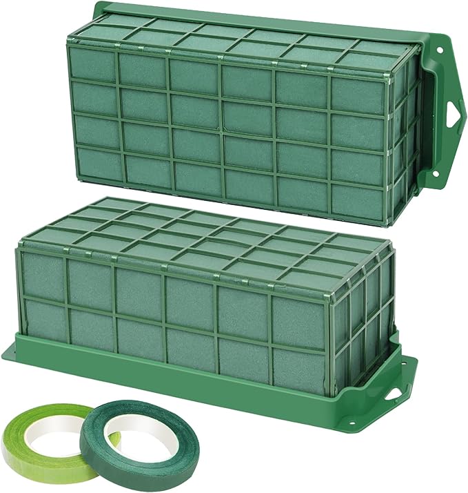 YOMUME Floral Foam Cage 2 Pieces, Flower Cage Holder by YOMUME