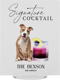 Pet Signature Drink Wedding Signs by Elation+Factory+Co.