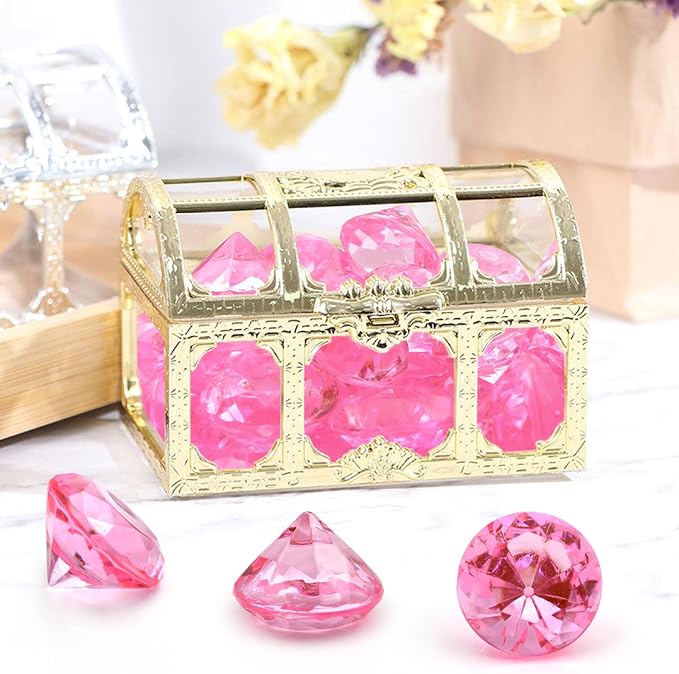 100 PCS Acrylic Diamond Gems, Arts & Crafts, Birthday Decorations - Image 6