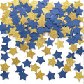 MOWO Gold and Blue Star Confetti Table Decoration by MOWO
