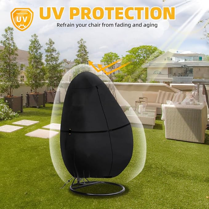 Outdoor Egg Chair Cover Waterproof - Image 4