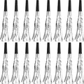 Skylety 24 Pcs Noise Makers Party Favors Silver Blowers Glitter Noise Makers by Skylety