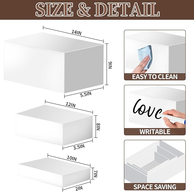 Extra Large Buffet Risers Set, Display Stand Shelf - Image 2