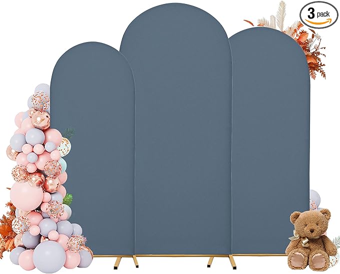 Wedding Arch Covers Arch Backdrop Cover Arch Stand Covers 7.2FT 6.6FT 6FT Set by Unknown