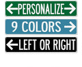 Customized Street Signs Custom Road Sign by ChicoCreekSigns