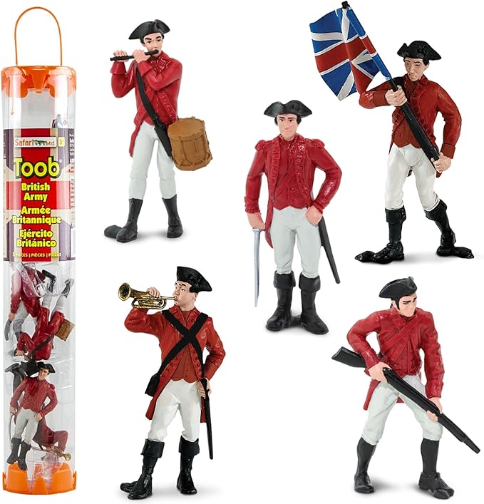Safari Ltd. Revolutionary War British Army Designer TOOB by SafariLtd