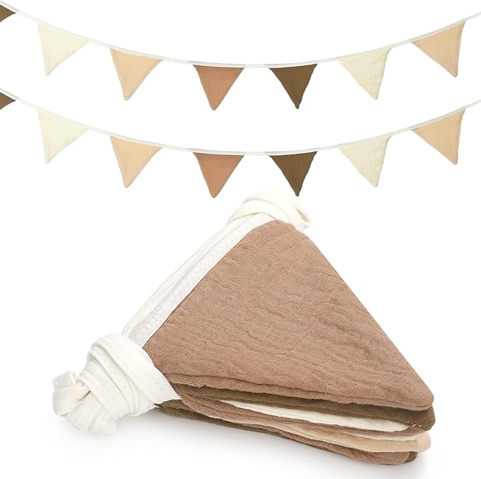 Oudain 15.5 ft Pennant Banner Flags, Each 7.75 ft by Oudain