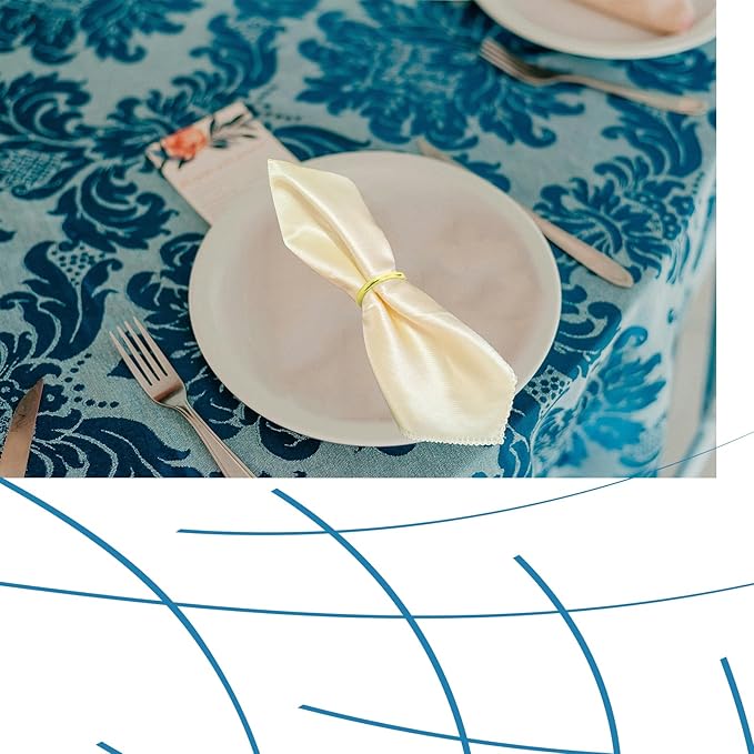40 Pcs Gold Napkin Rings - Image 6