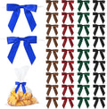 50Pcs Mix 5 Colors Twist Tie Bows by TULOBI