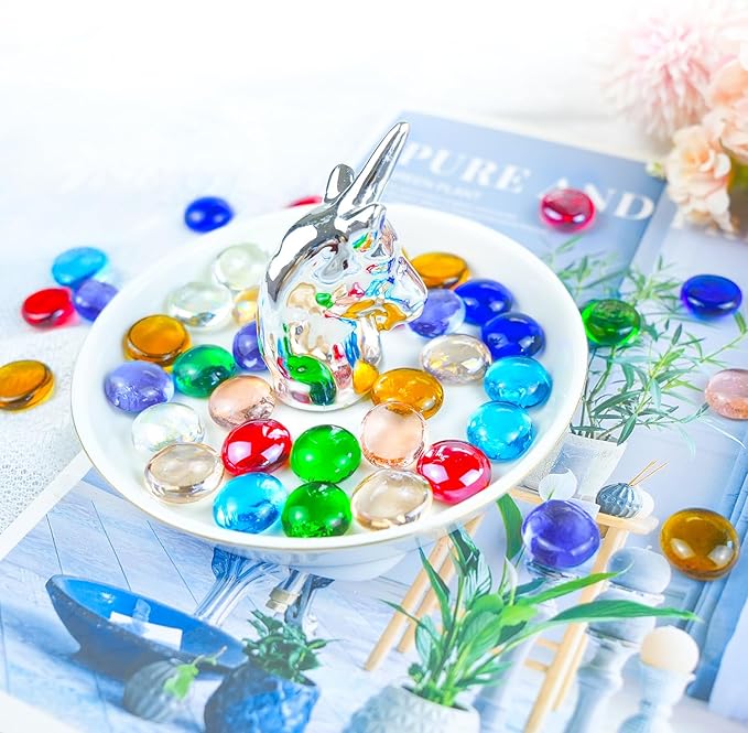 KINGOU Flat Glass Gems/Marbles/Stones/Beads - Image 3