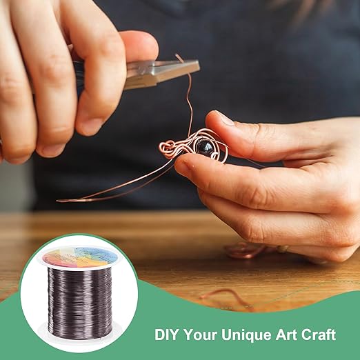 0.2mm Jewelry Wire, 32 Gauge 328FT Craft Wire Copper Beading Wire - Image 4