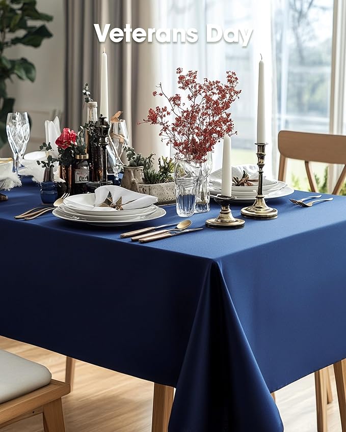 Pureegg Plastic Table Cloth Disposable 10 Pack, 54 x 108 Inch Table Cloths - Image 8