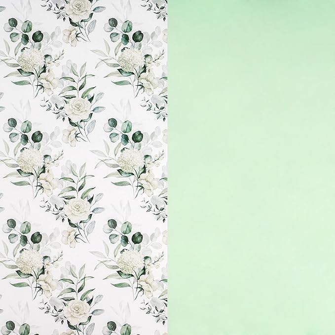 RUSPEPA Reversible Floral Wrapping Paper - Image 8