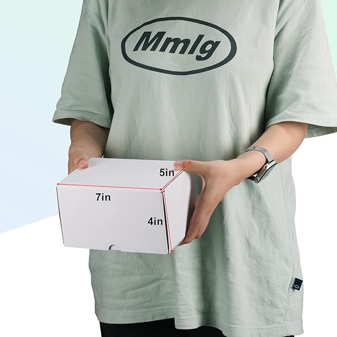 MEBRUDY 7x5x4 Inch Shipping Boxes Pack of 50 - Image 3