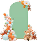 Wedding Arch Cover 6.6FT Arch Backdrop Cover Spandex Fitted Arch Cover by Unknown
