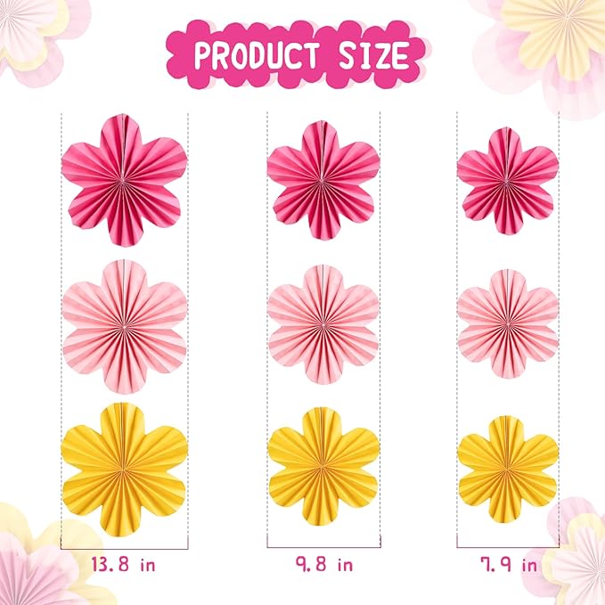 Easy Joy Paper Flowers Decorations - Image 2