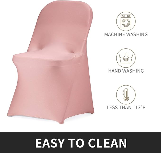 Peomeise Stretch Spandex Folding Chair Cover - Image 4