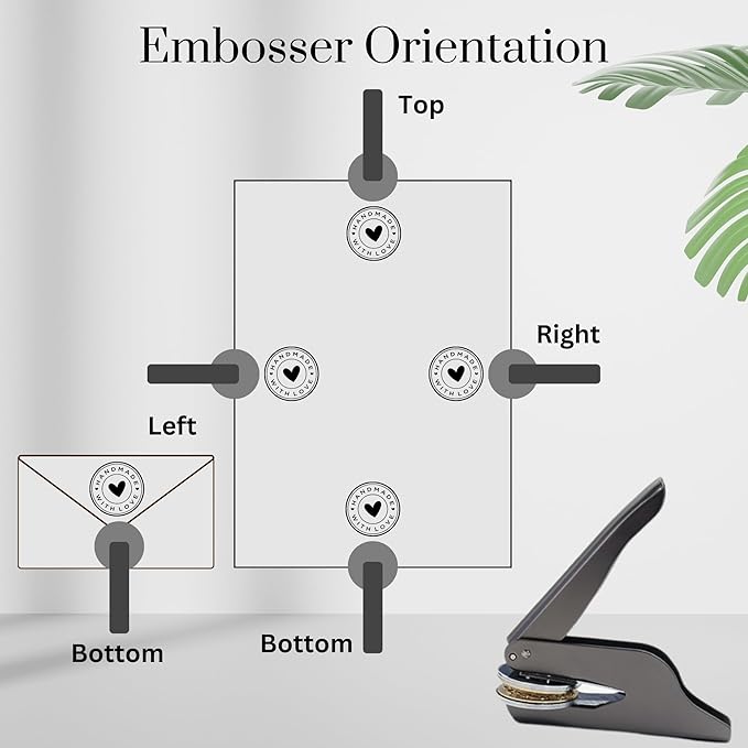 Custom Wedding Embosser, Personalized Embosser - Image 9