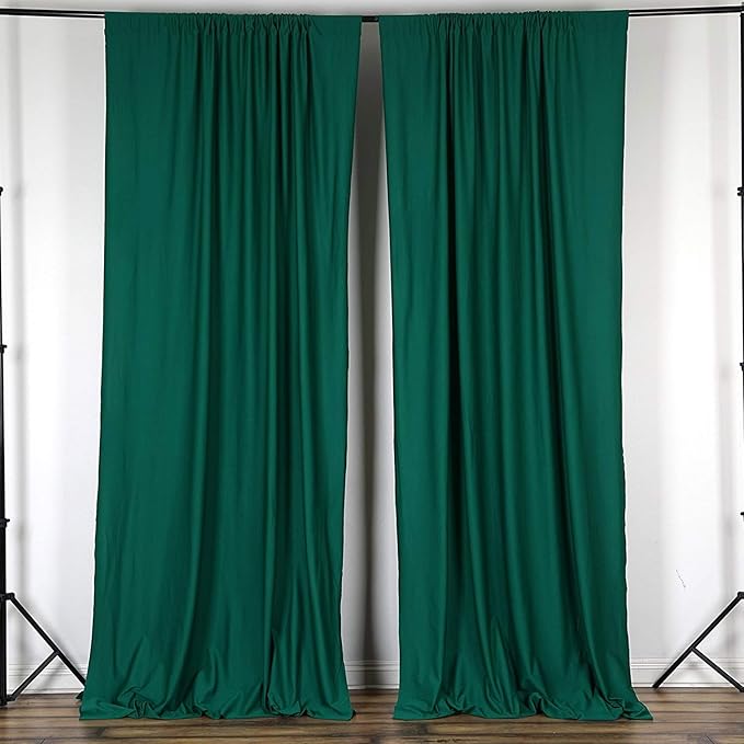 AK TRADING CO. 10 feet x 8 feet IFR Polyester Backdrop Drapes Curtains Panels - Image 3
