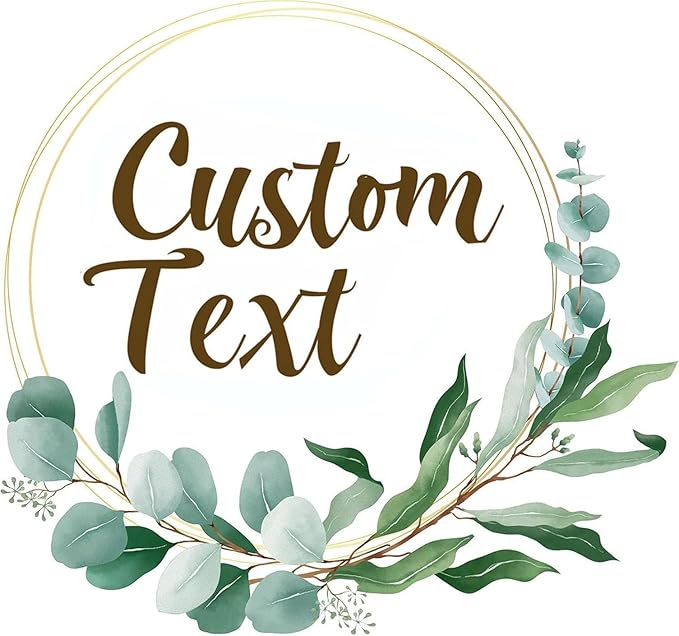 Custom Stickers for Weddings, Birthdays & Businesses by clylife