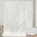 20×14ft Wrinkle Free Ivory Backdrop Curtain, Soft Silky Easy to Drape Cream by ENJOYYOURPARTY