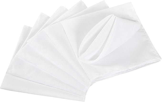 Cloth Napkins 20x20 inch Washable Polyester Dinner Napkins Soft Table Napkins - Image 3