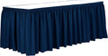 Ultimate Textile Pleat Polyester Fabric Table Skirt by UltimateTextile