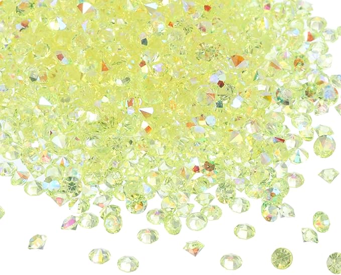 PATIKIL 14000Pcs Wedding Table Scatter Confetti Crystals 3mm Acrylic Diamonds by PATIKIL