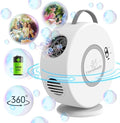 Bubble Machine for Kids Toddlers, Automatic Bubble Blower Rechargeable by Yevohadt