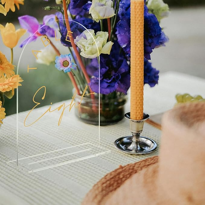 JINMURY Acrylic Arch Table Numbers - Image 6