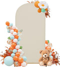 Wedding Arch Cover Spandex Arch Backdrop Cover 7.2FT Arch Backdrop Cover by Unknown